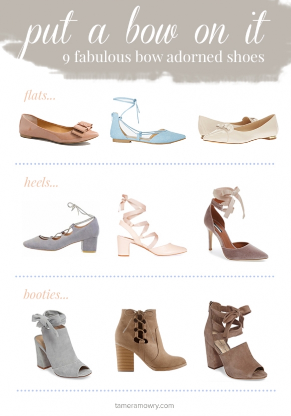 Wear It: My Fave Bow Adorned Shoes - Tamera Mowry
