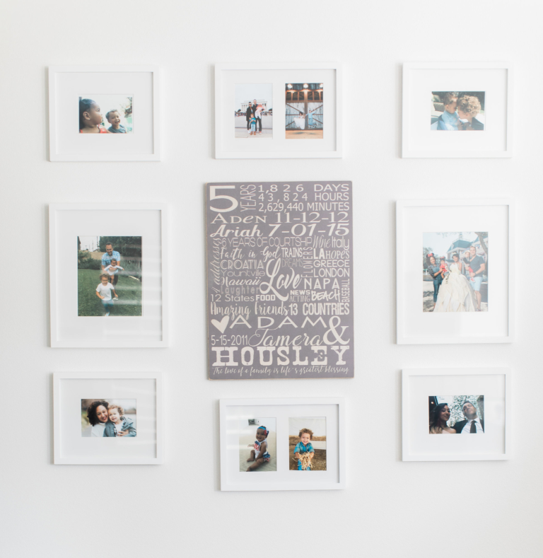 Tips For Creating A Gallery Wall At Home Tamera Mowry