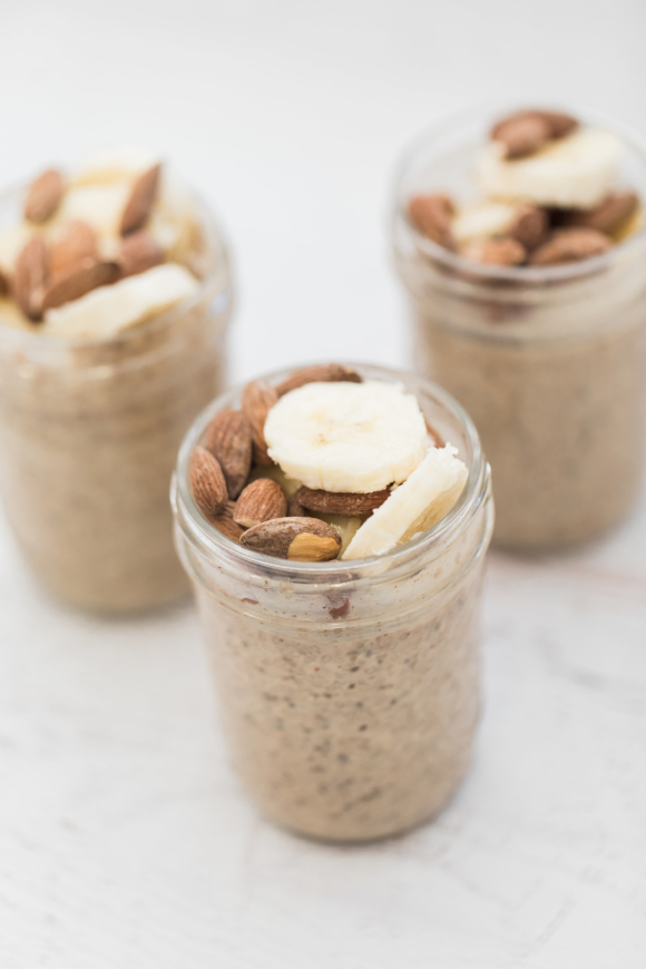 Almond + Banana Chia Seed Pudding - Tamera Mowry